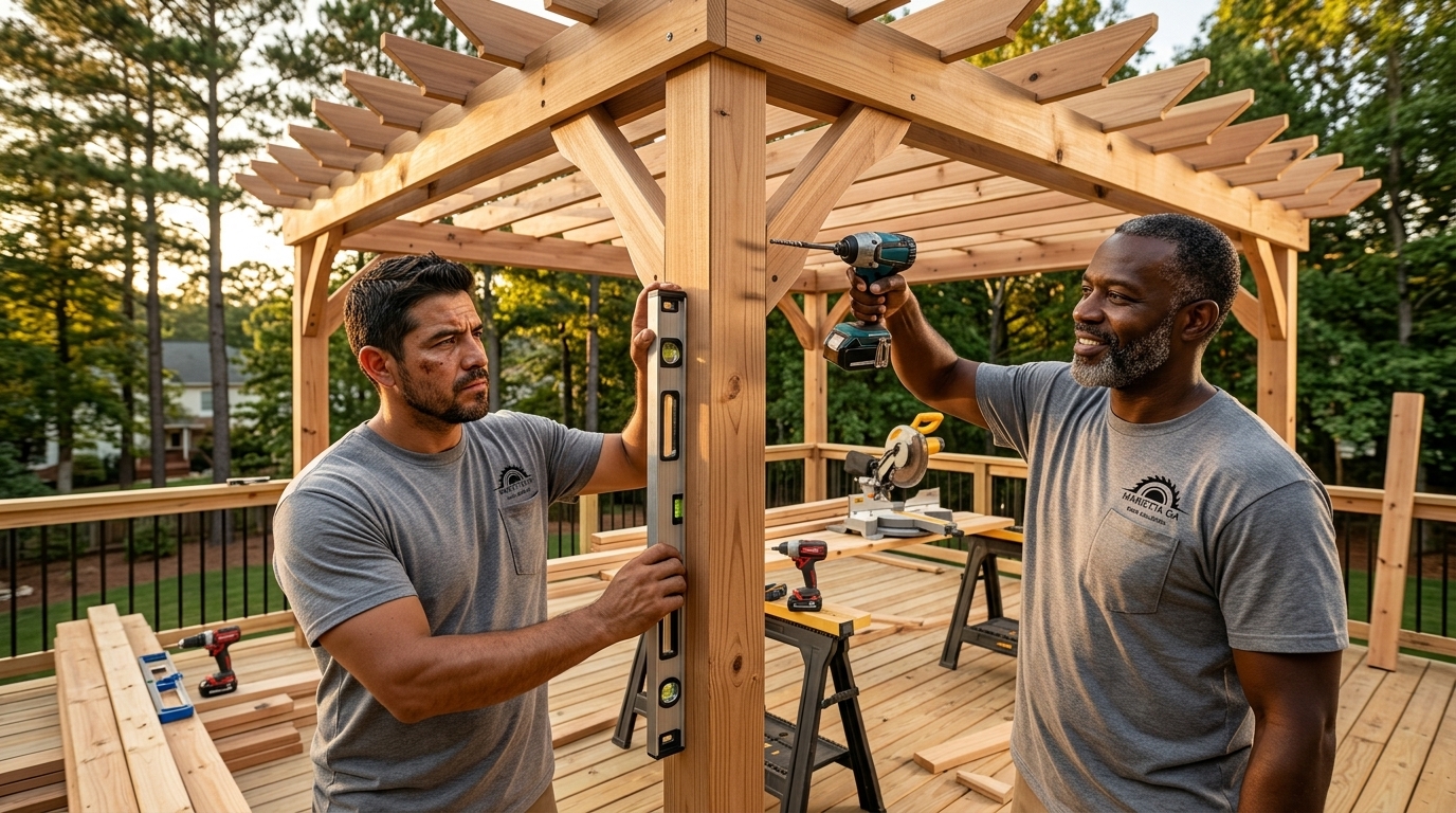 Pergolas & Covered Decks in Marietta GA