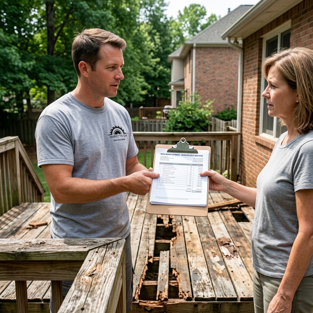 Deck Repair & Restoration in Marietta GA